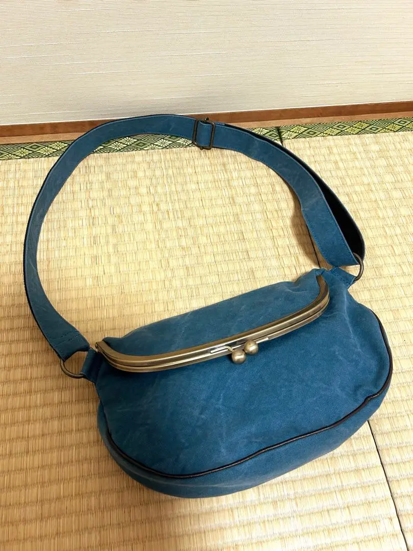 あやのこうじ　がま口ショルダー