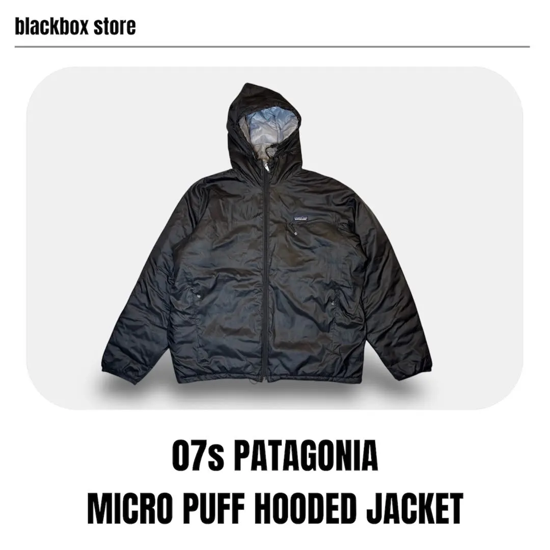 07s PATAGONIA MICRO PUFF HOODED JACKET