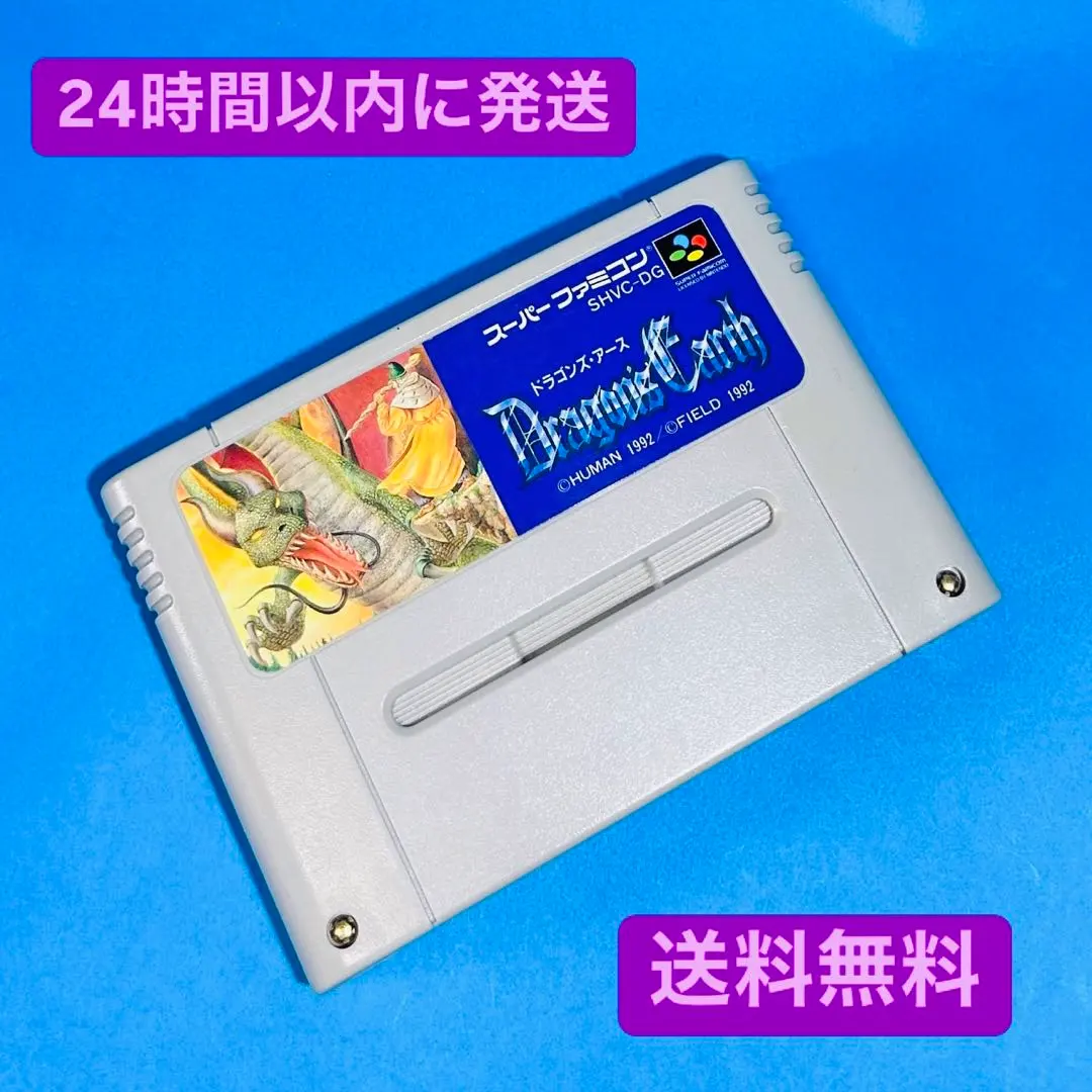 SFC スーパーファミコン ソフト ドラゴンズ・アース