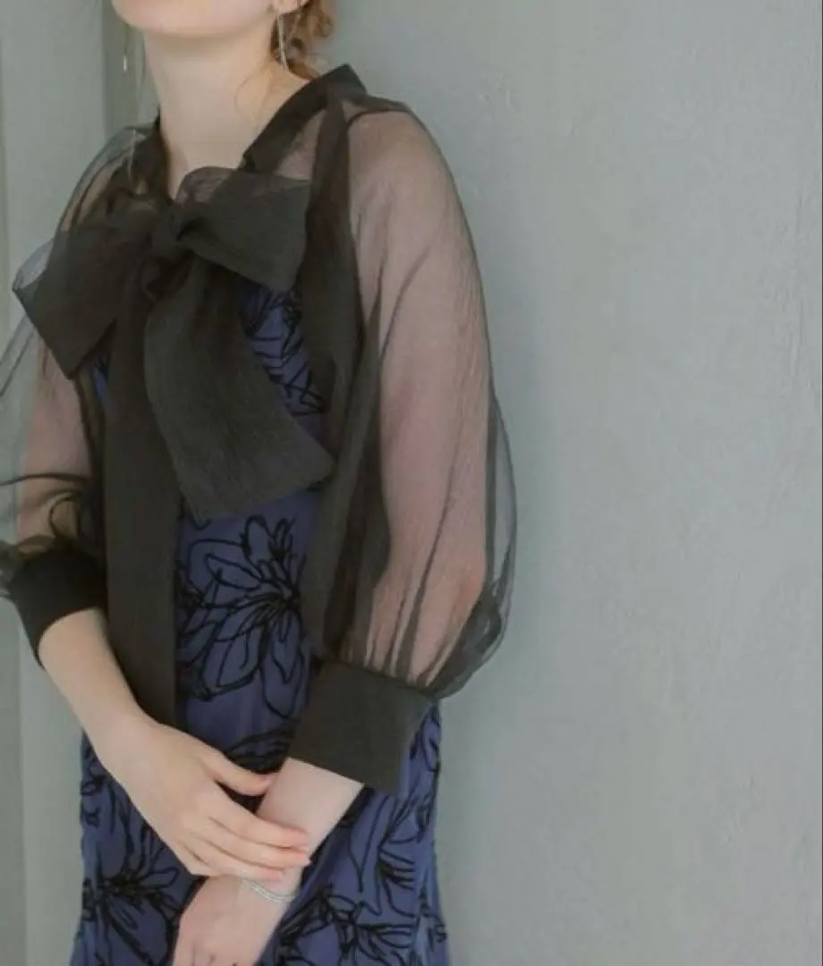 美品✨kana ボウタイリボンボレロ　キャミワンピース　オケージョン　結婚式