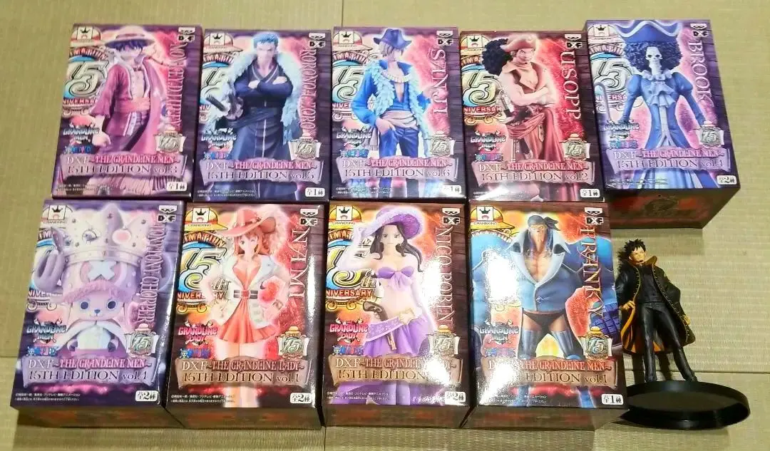ワンピース　ONE PIECE　GRANDMEN 一味　全種セット　新品未開封