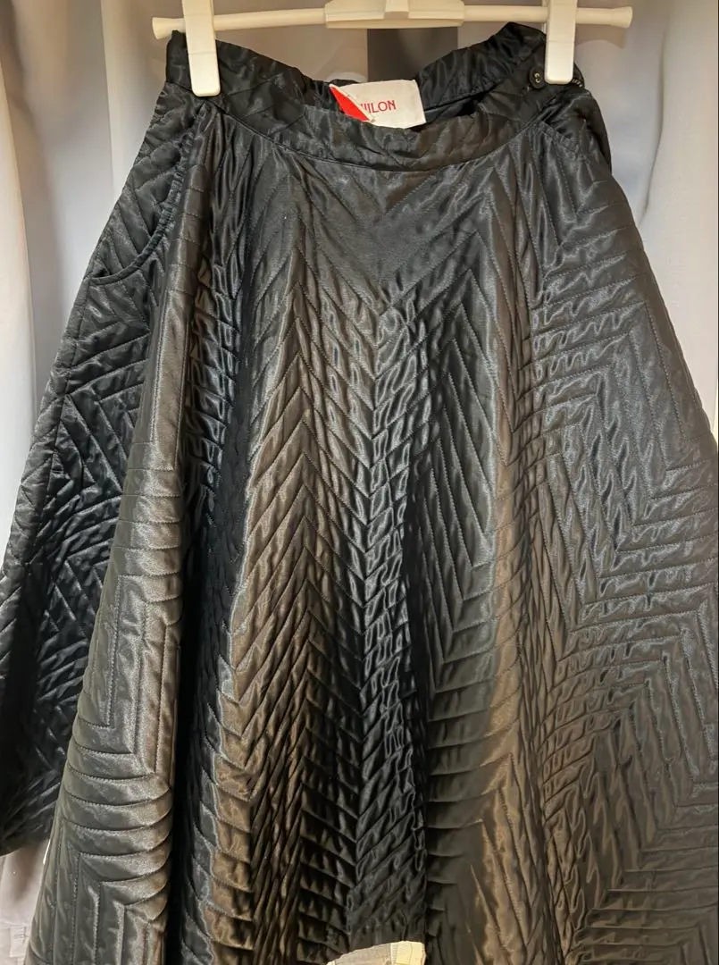 SIIILON キルティングバルーンスカート