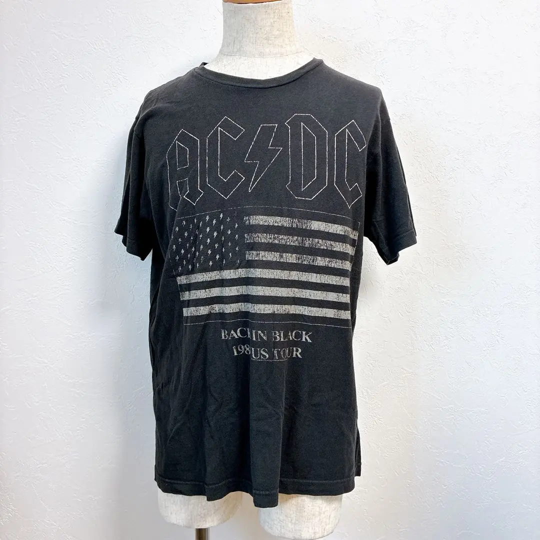 AC/DC 1985年ツアー Tシャツ ブラック