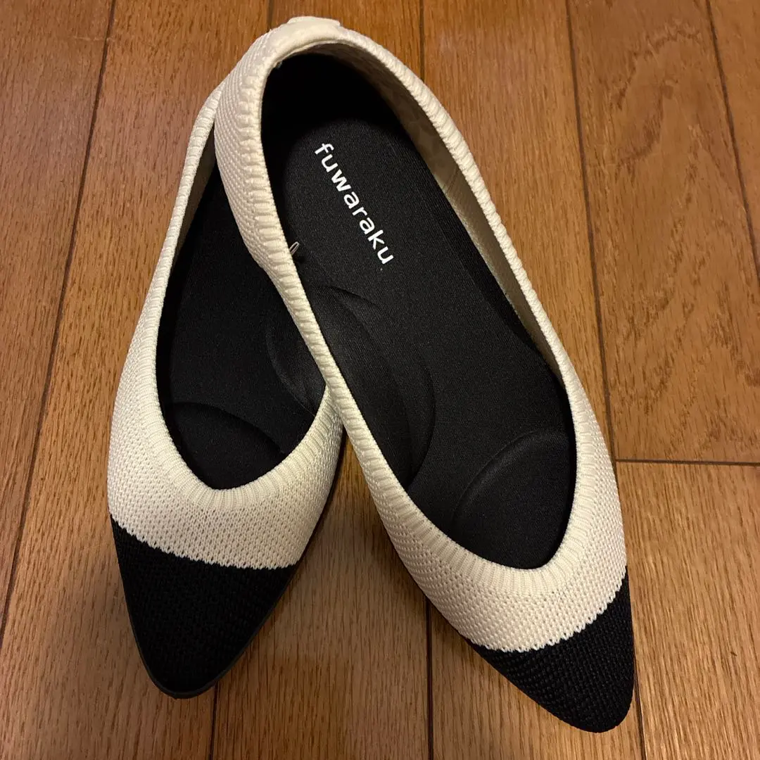 ニットパンプス