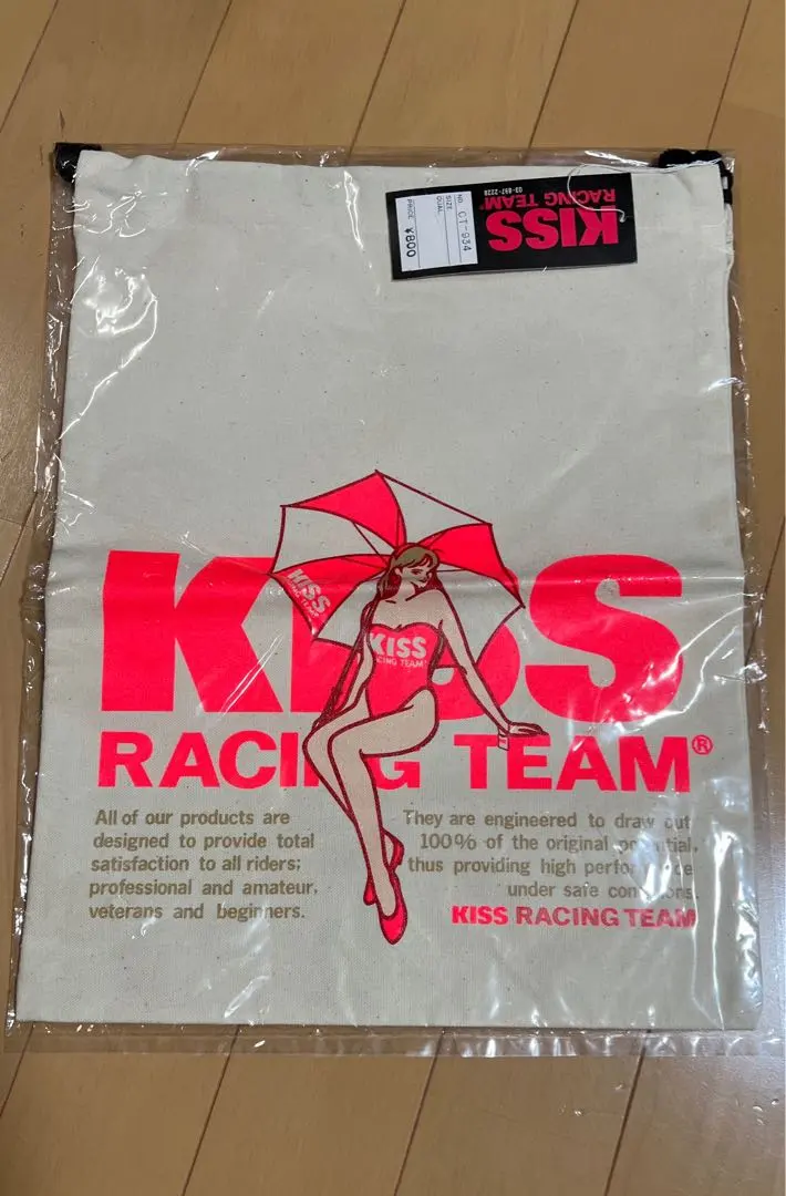 【レア 未使用品】KISS RACING TEAM 巾着
