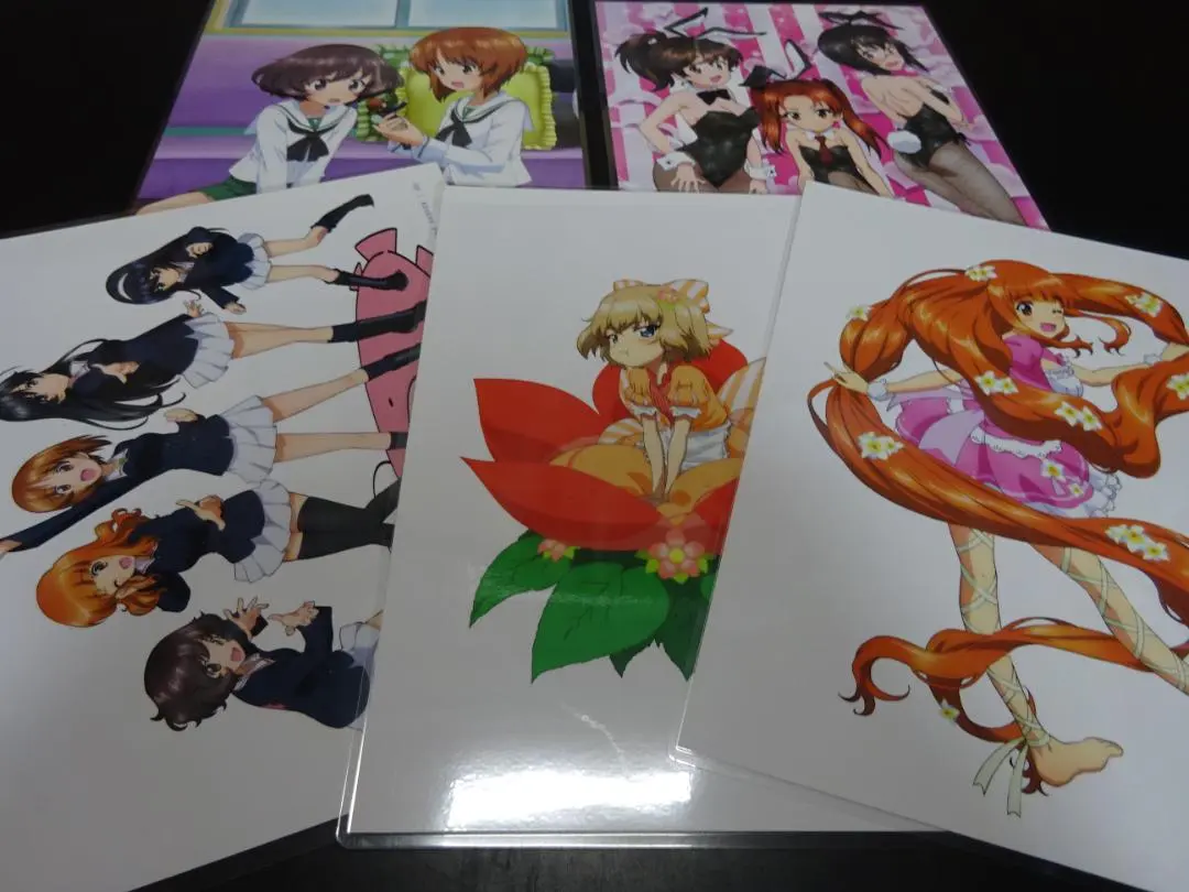 A110　ガールズ＆パンツァー　切抜ラミネート保護品