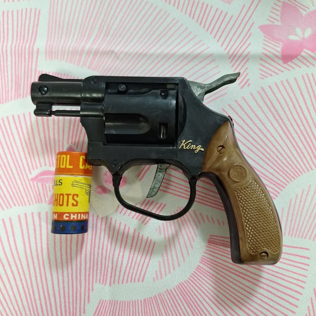 昔懐かしの巻き玉鉄砲(レトロ)