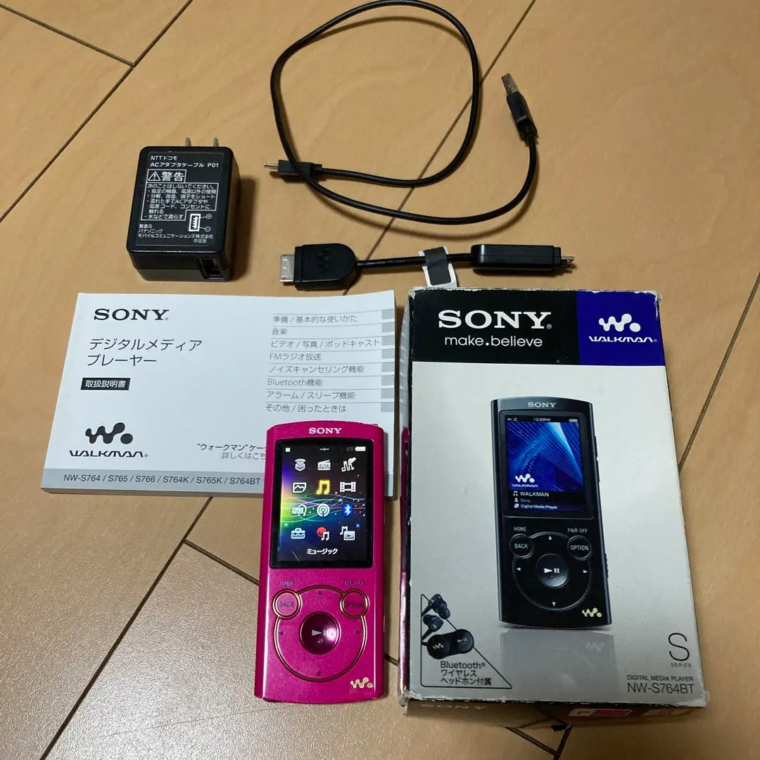 SONY NW-S764BT ピンク デジタルメディアプレーヤー