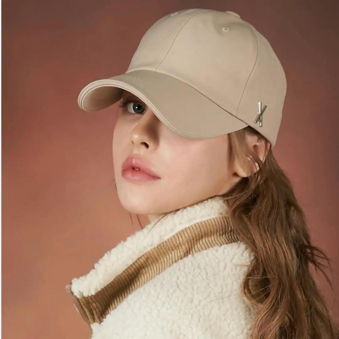 VARZAR バザールSilverstud overfit ball cap/