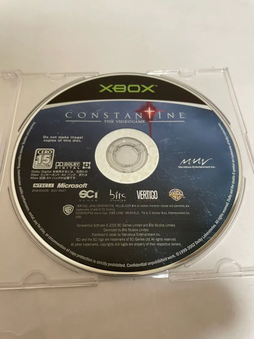 XBOX ソフト コンスタンティン CONSTANTINE 動作確認済（B190