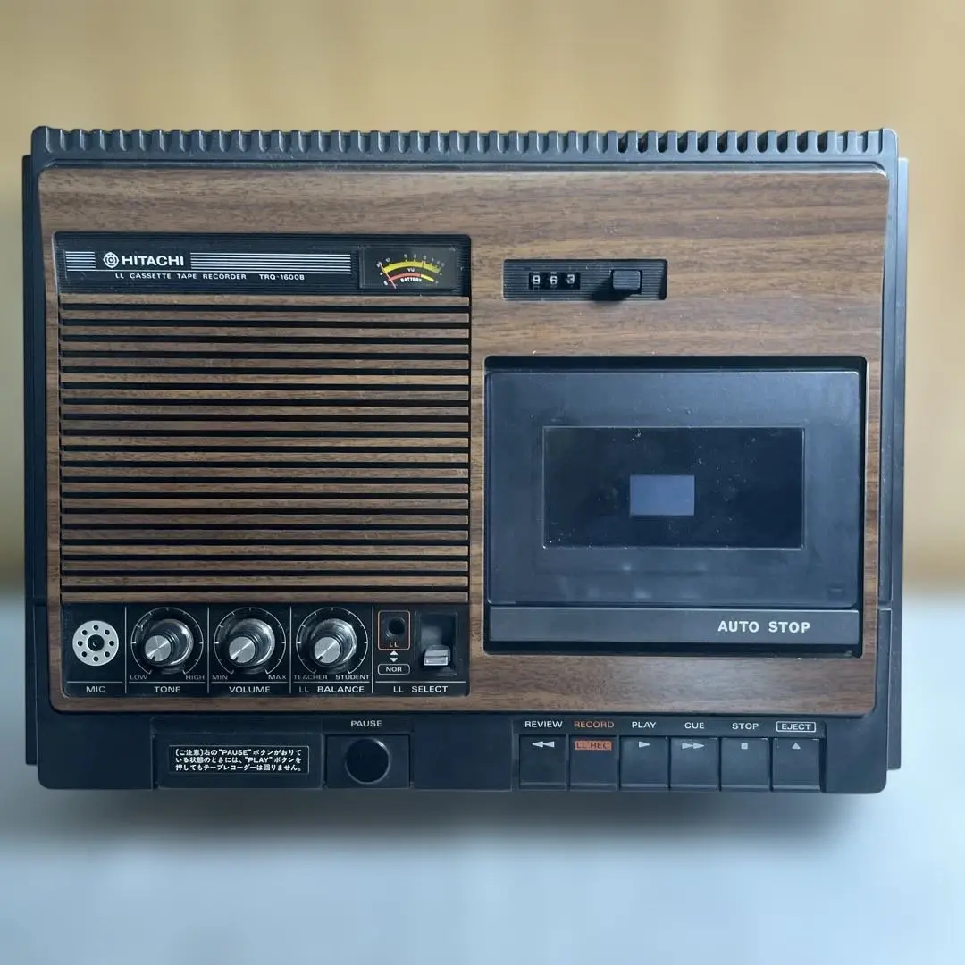 HITACHI 日立 TRQ 1600B ポータブル カセット プレーヤー
