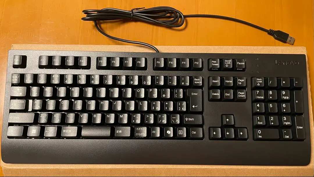 LENOVOレノボ SK-8827新品USB接続 日本語配列フルサイズキーボード