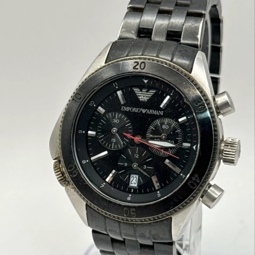 【動作未確認】EMPORIO ARMANI AR-0547 クロノグラフ