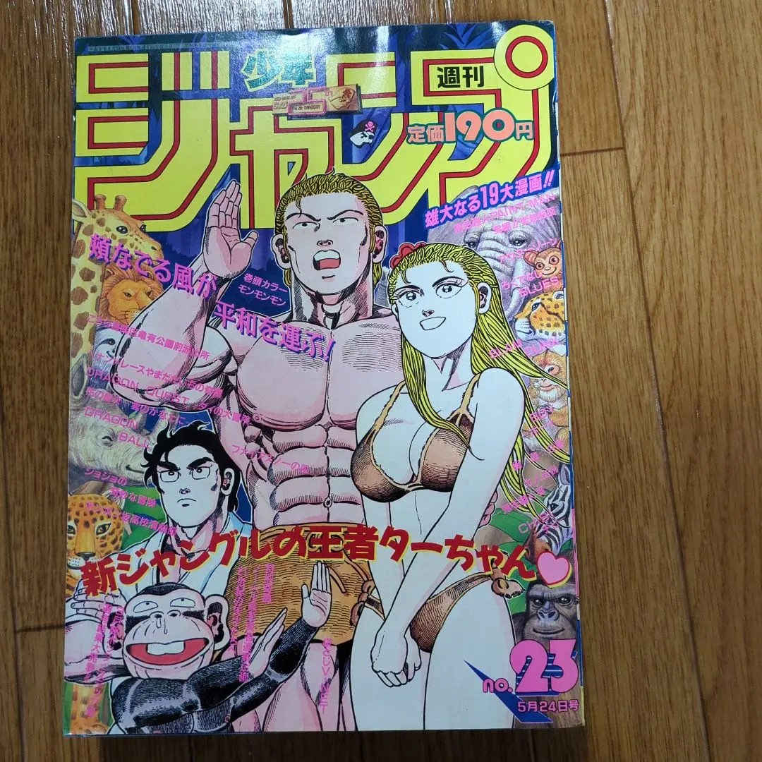 週刊少年ジャンプ 1993年No.23 5月24日号新ジャングルの王者ターちゃん