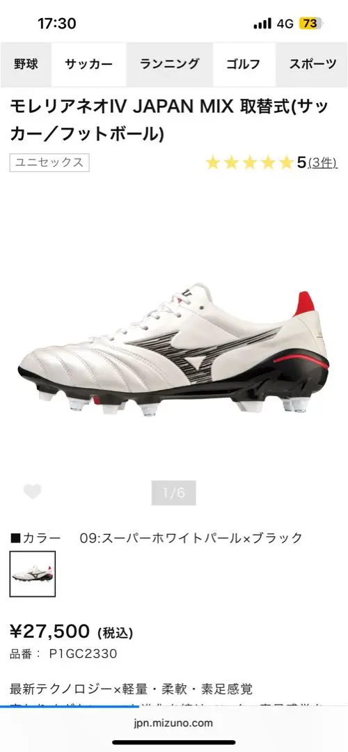 モレリアネオ4Japanミックス