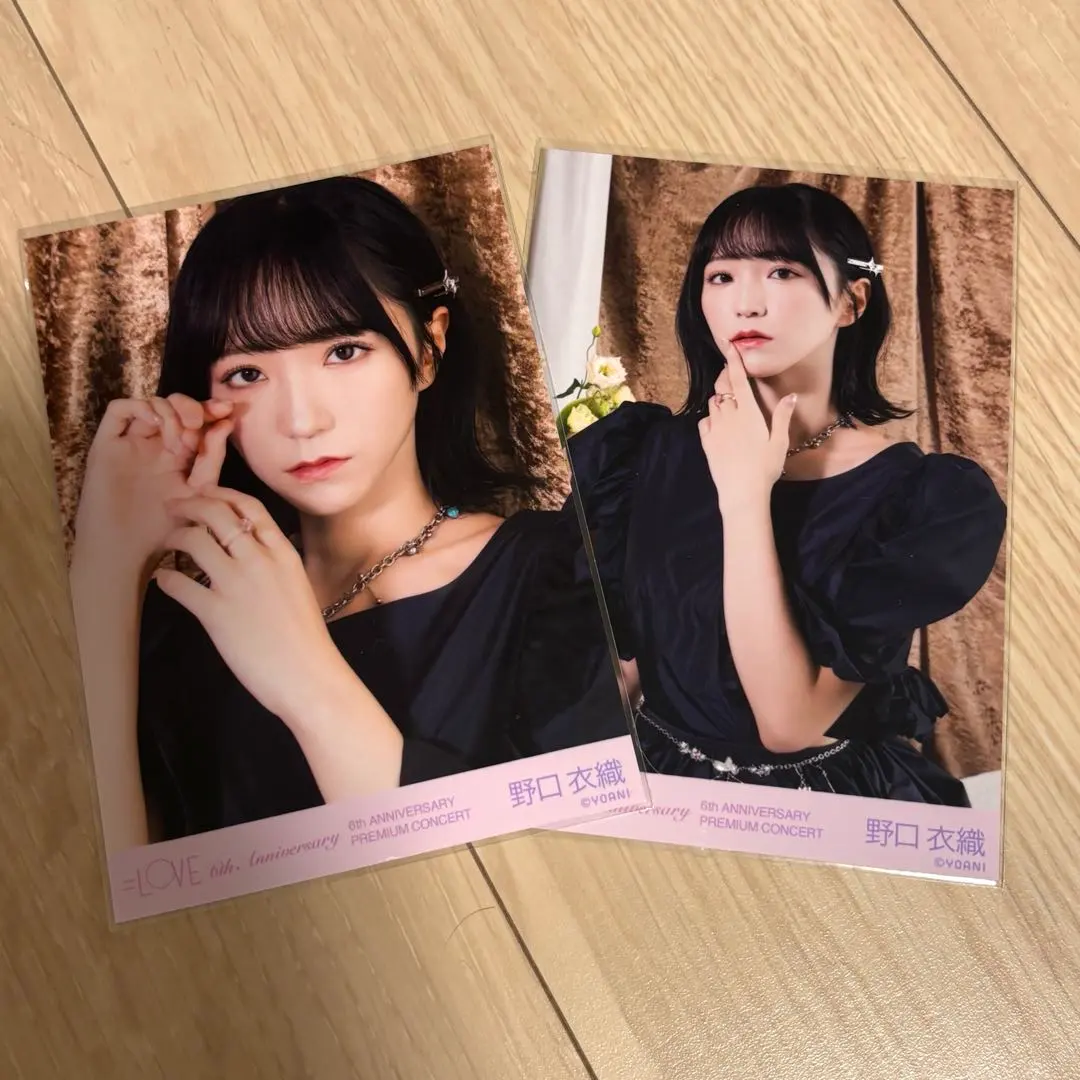 イコラブ 野口衣織 生写真 6周年