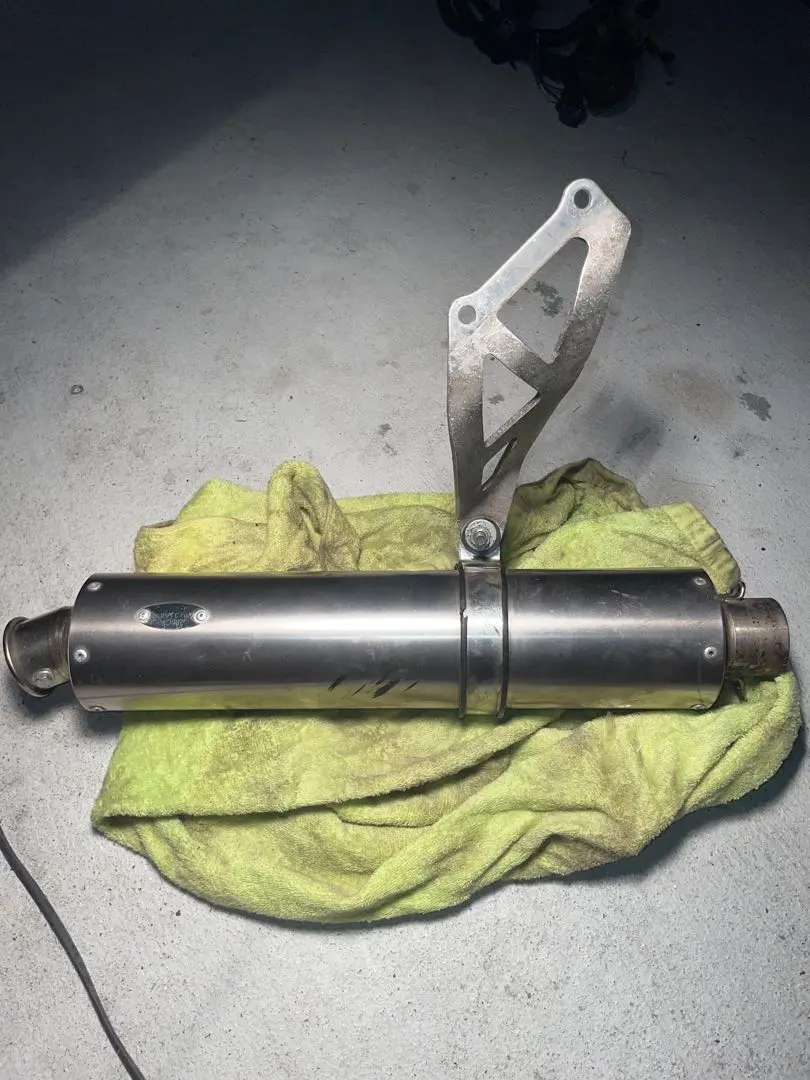 nc30 サイレンサー　マフラーステー付き