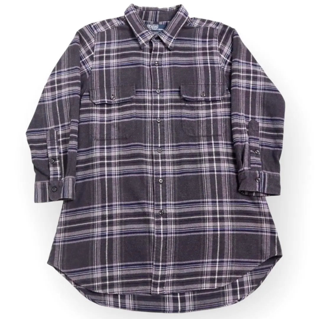 90s Polo by Ralph Lauren ネルシャツ G.L.SHIRT