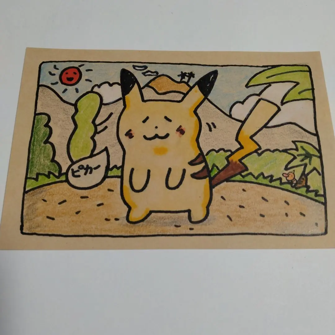 子供の手描きイラスト⑧