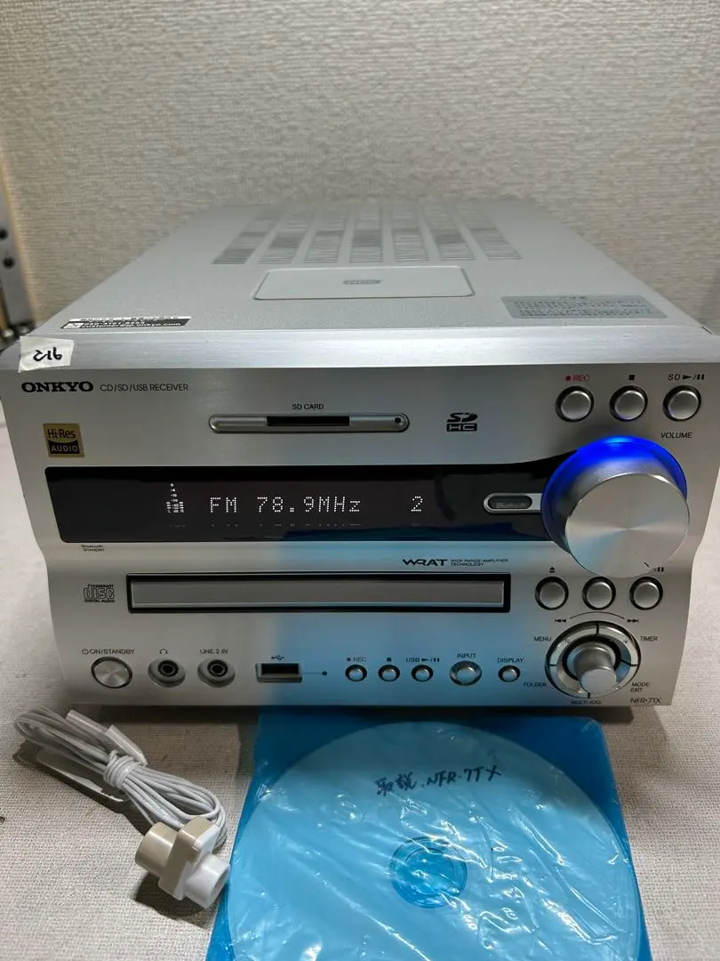 16C整備ONKYO NFR-7TX ハイレゾCD/SD/USBレシーバー