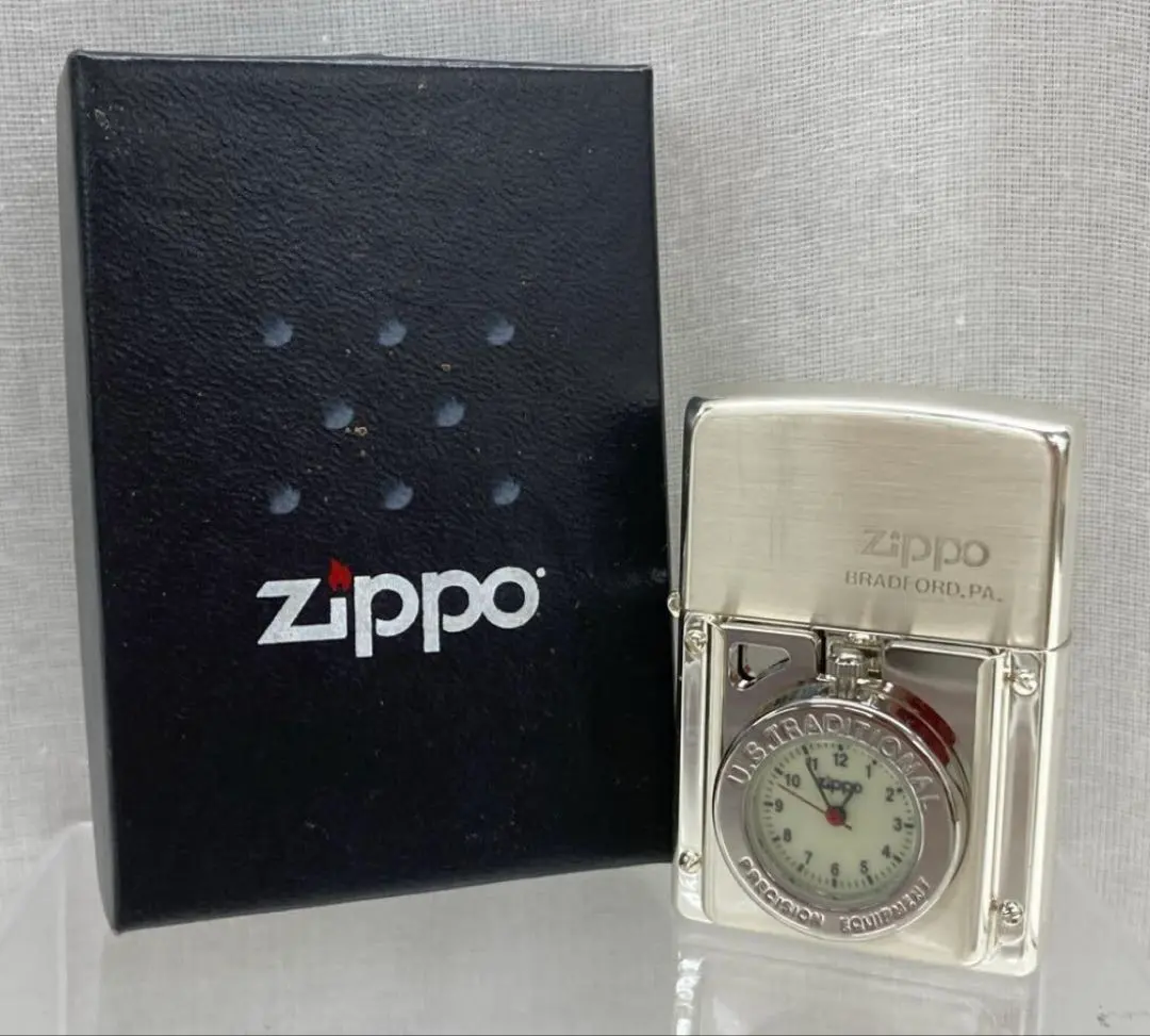 Zippo 時計付きライター