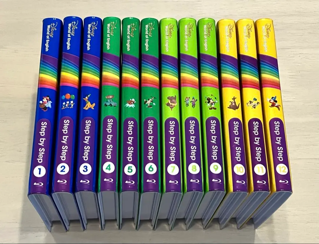 最新版　ディズニー英語システム　dwe ステップバイステップ　Blu-ray