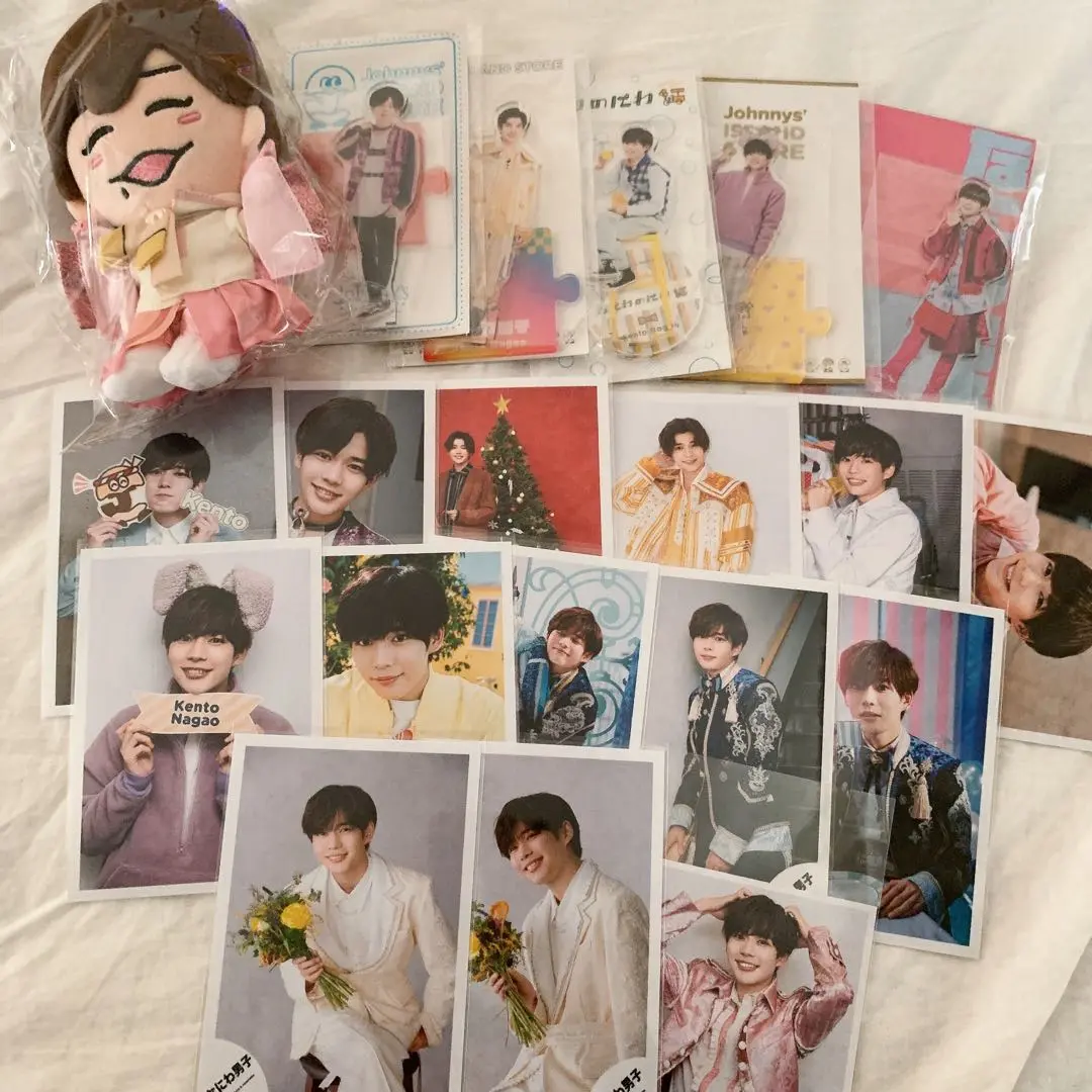 【値下げ中】長尾謙杜 公式写真 アクスタ ちびぬい まとめ売り