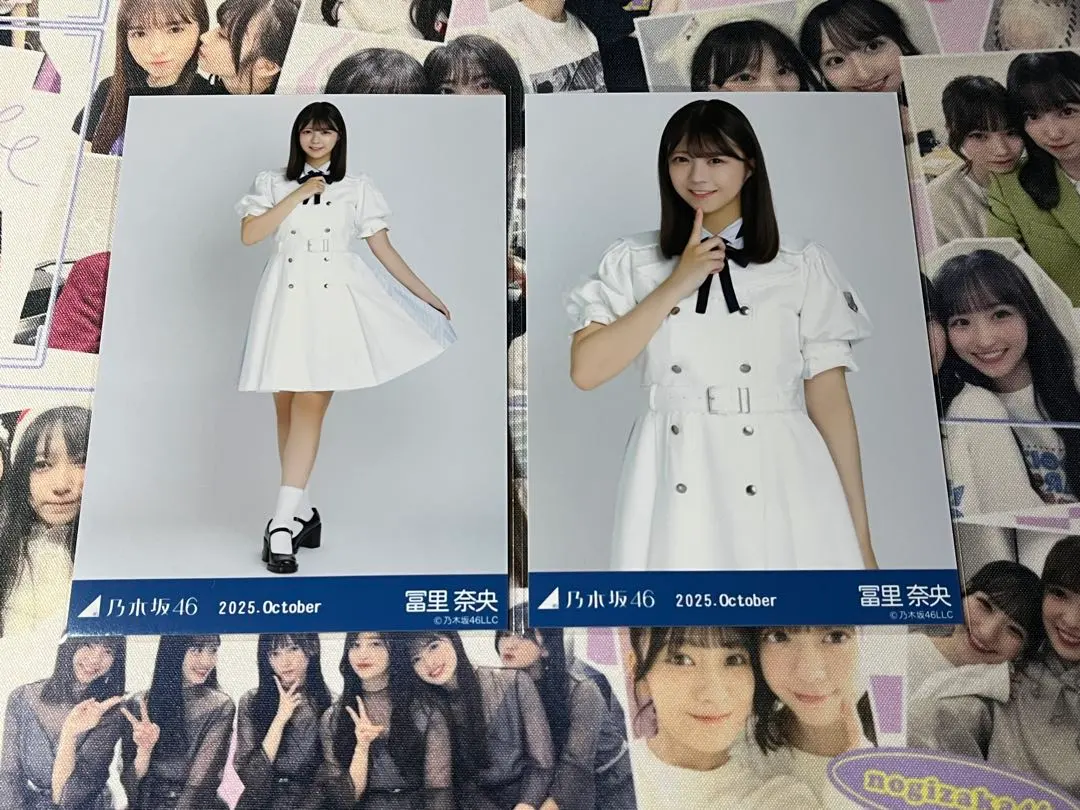 冨里奈央　生写真　39th制服　チュウヒキ　2枚
