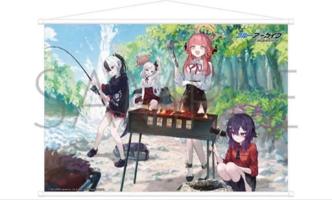 ブルーアーカイブ JR秋葉原駅店 B2タペストリー