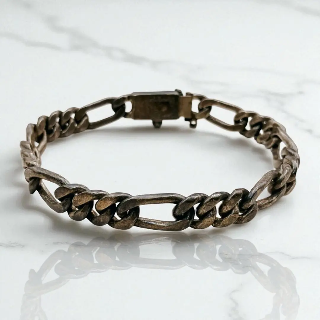 良品　Mexico925 メキシカンジュエリー　ブレスレット　バングル　チェーン