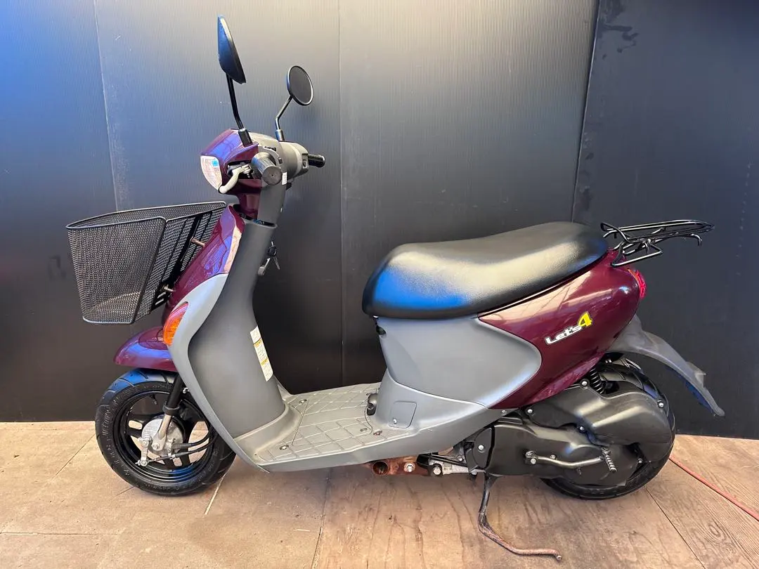 レッツ4後期 #神奈川 #実動 #低走行 #自賠10年2月迄 #インジェクション