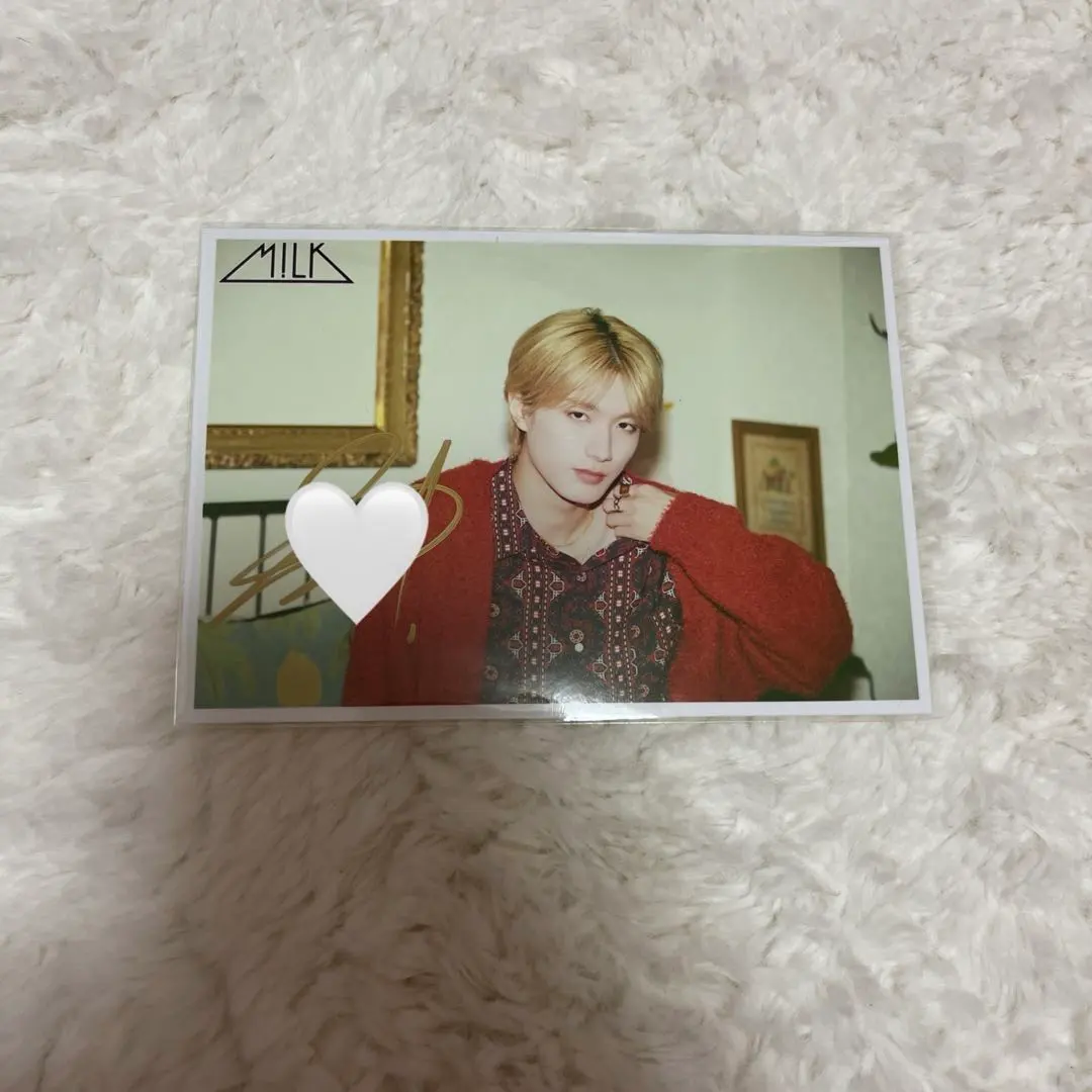 M!LK 山中柔太朗直筆サイン入り生写真生写真| JChere日本代购