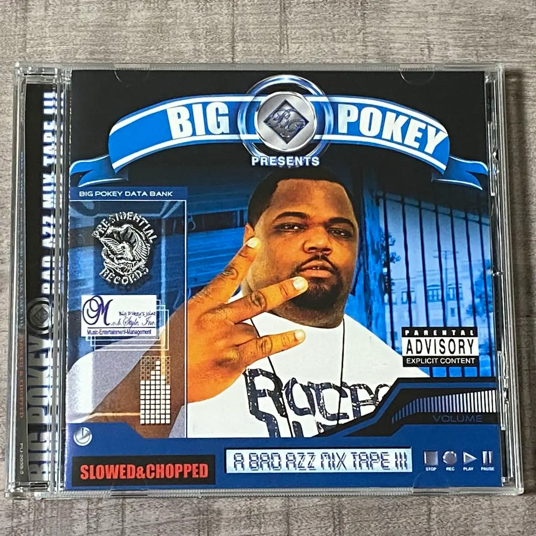 スクリューミックス盤 Big Pokey SUC DJ Screw G-RAP