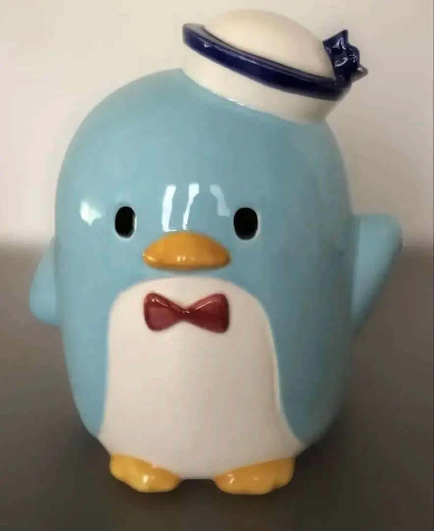 サンリオ タキシードサム SANRIO 大きな陶器貯金箱 当時物