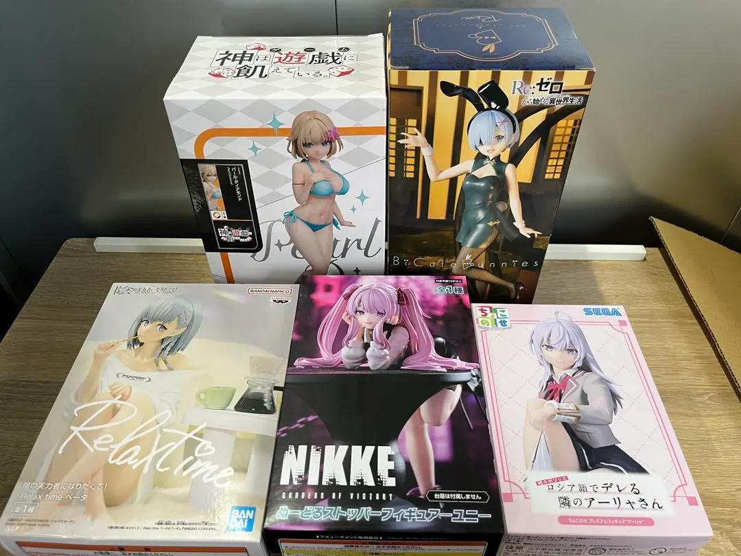 未開封フィギュア9点セット‼︎ 時崎狂三、スーパーソニコ、遊戯王、Reゼロ