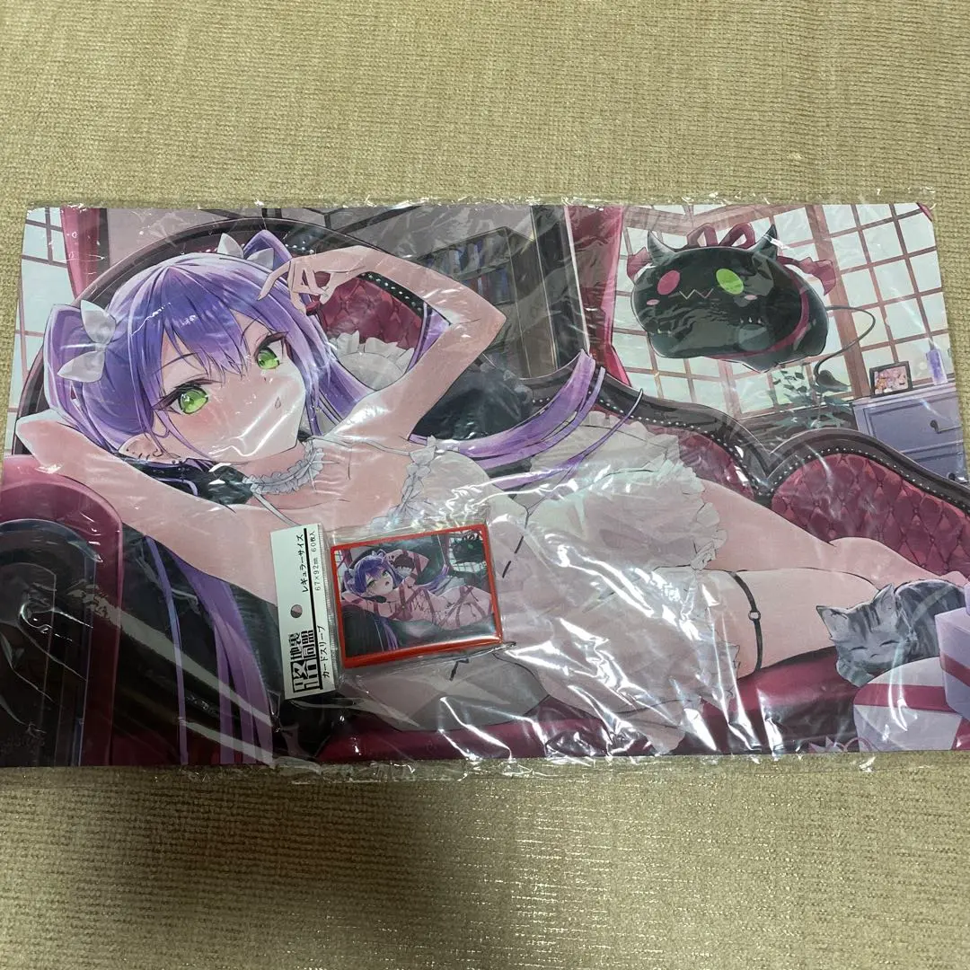 新品未開封 ホロライブ 常闇トワ 部屋着 スリーブ プレイマット セット