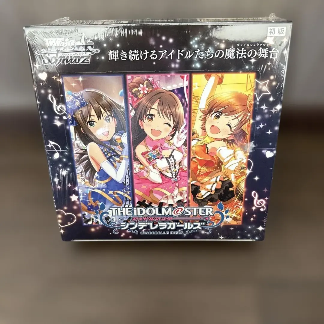 新品 未開封 ヴァイスシュヴァルツ アイドルマスター シンデレラガールズ 1箱