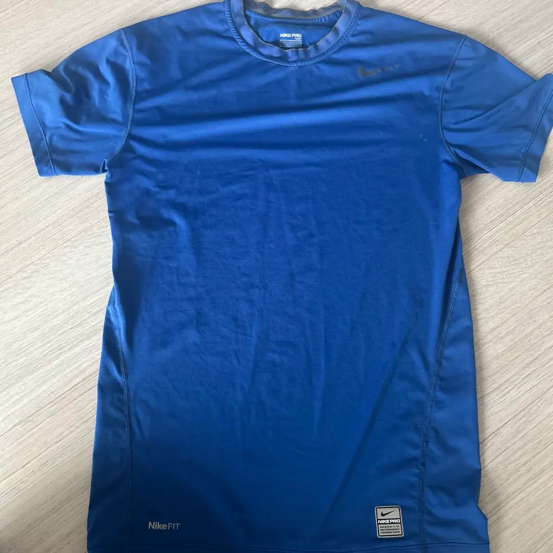 Nike Pro 青 Tシャツ NikeFIT