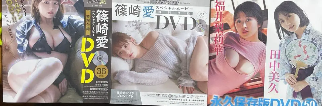 グラビアアイドルDVD2枚