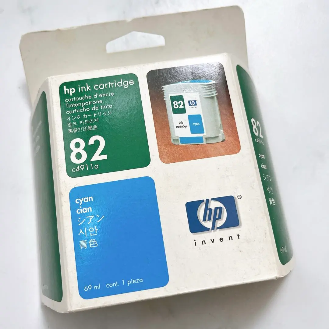 ヒューレット　パッカードHP82インクカートリッジ　シアン