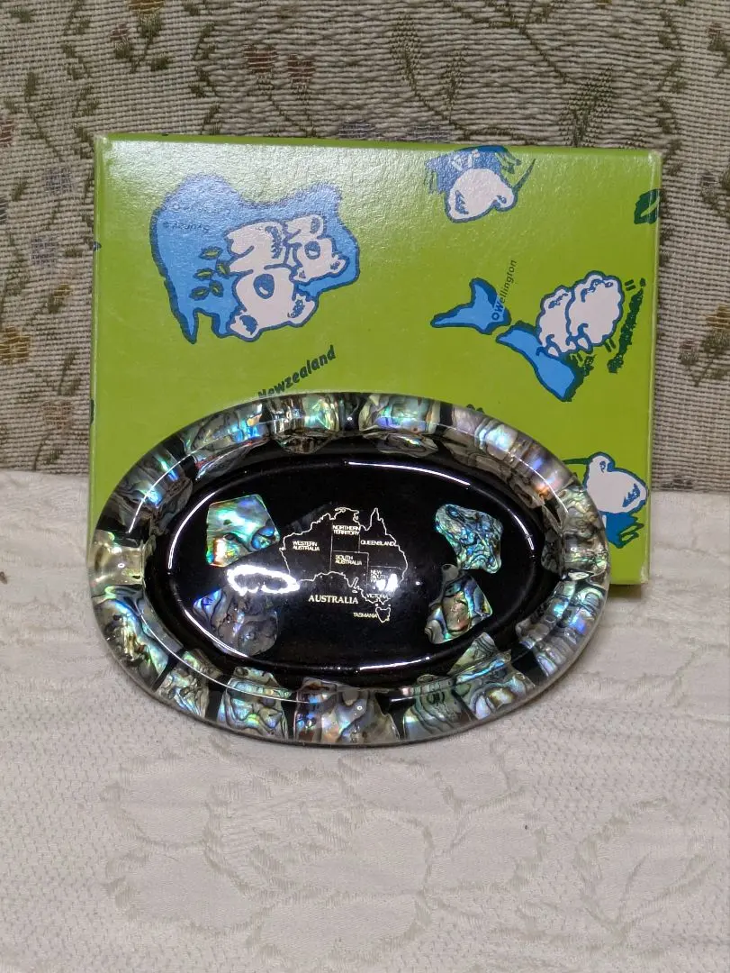 オーストラリア地図デザイン灰皿