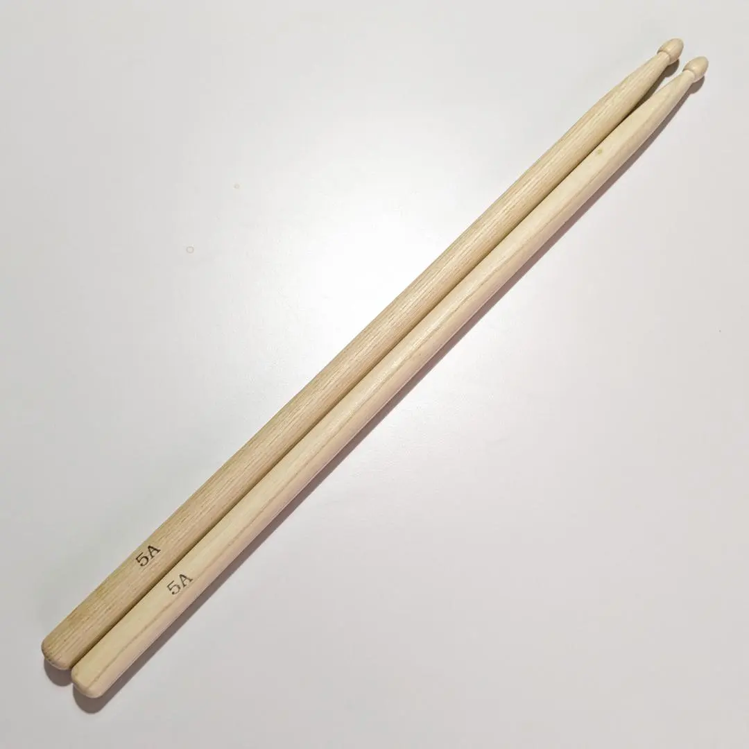 ドラムスティック スチック 5A メープル 太鼓 楽器 パーカッション 練習用