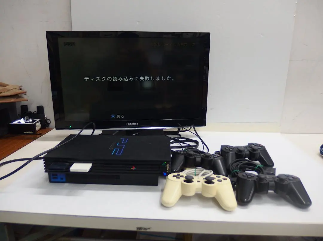 《ジャンク》　SONY PLAYSTATION2 SCPH-10000 付属品付