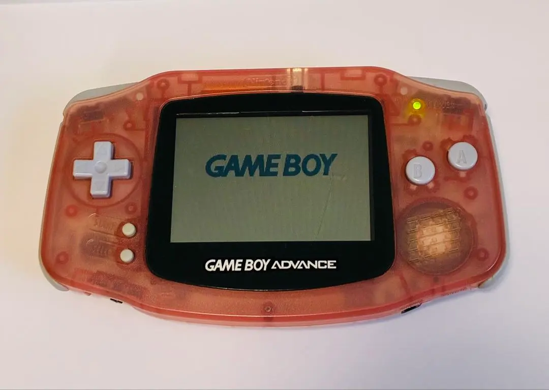 ゲームボーイアドバンス クリアピンク