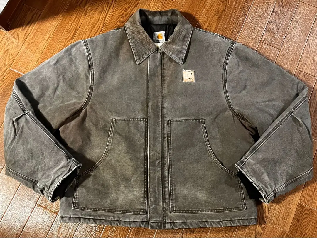 90s USA製 カーハート トラディショナルジャケット J22 CHT L