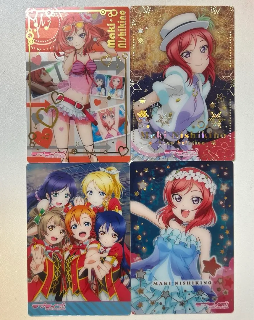 ラブライブ ウエハース カード 西野真希 箔押し