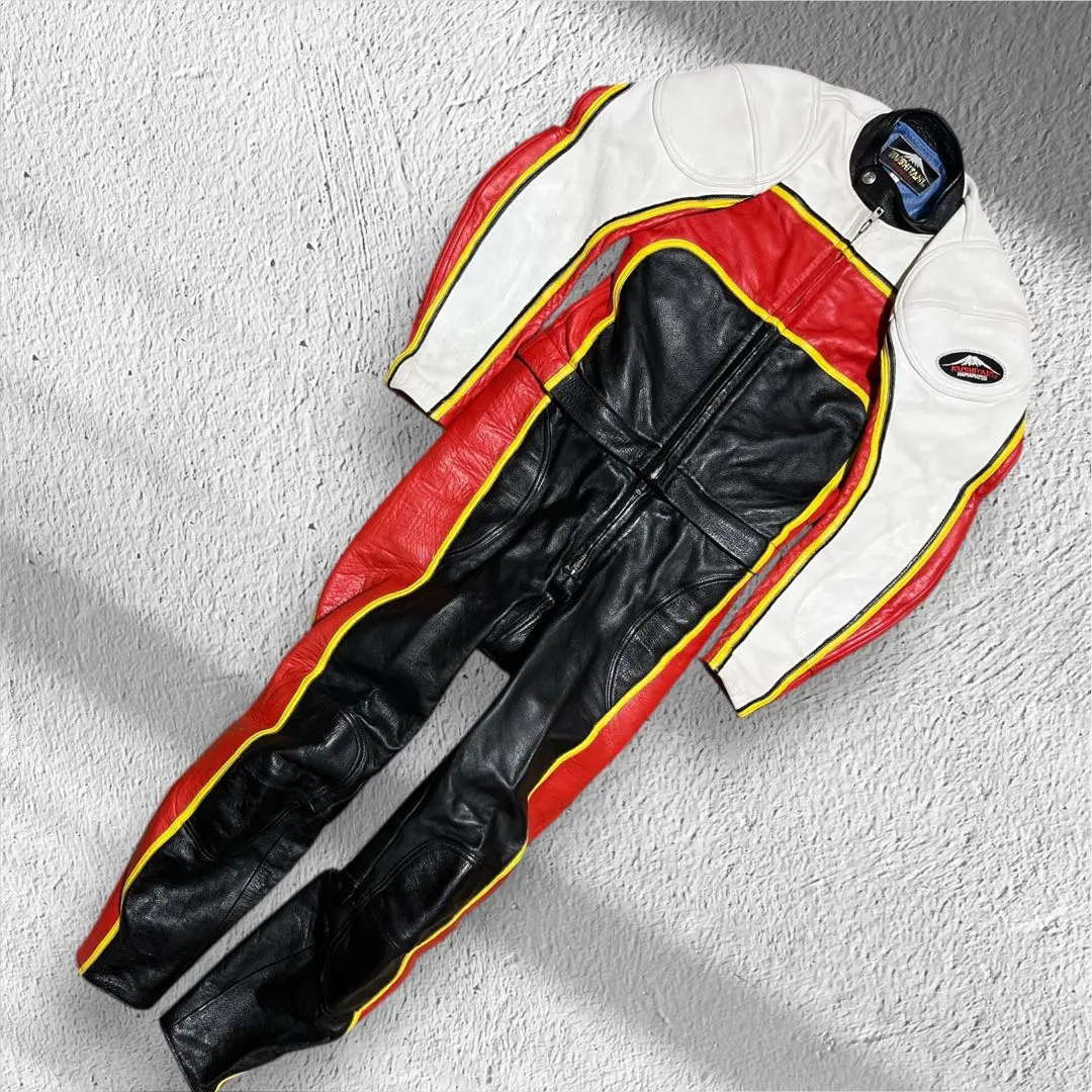 KUSHITANI クシタニ　レーシングスーツ　レザー　ツナギ 　L 日本製