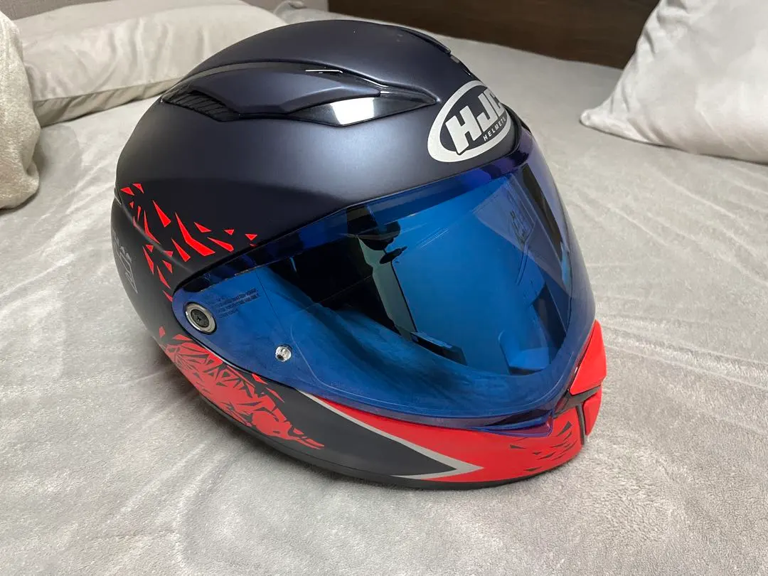 インカム付き！HJC F70 フルフェイスヘルメット レッドブル