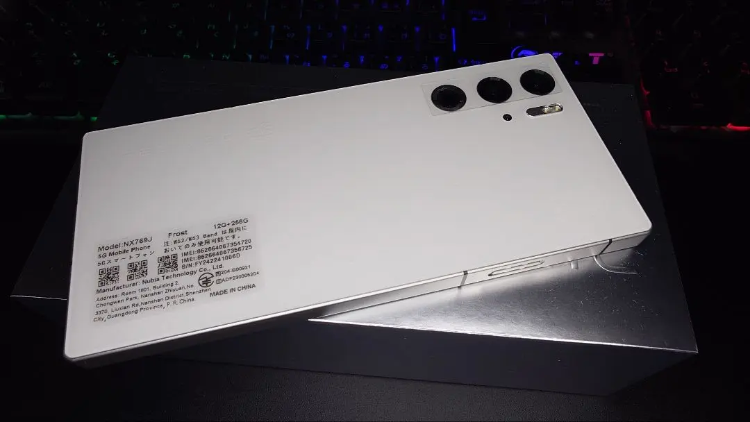 RedMagic 9S pro Frost 本体一式 NX769J