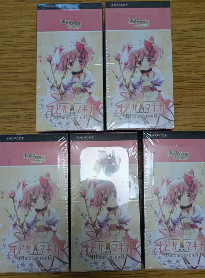 ビルディバイドブライトブースターパック魔法少女まどかマギカ 新品未開封 5BOX